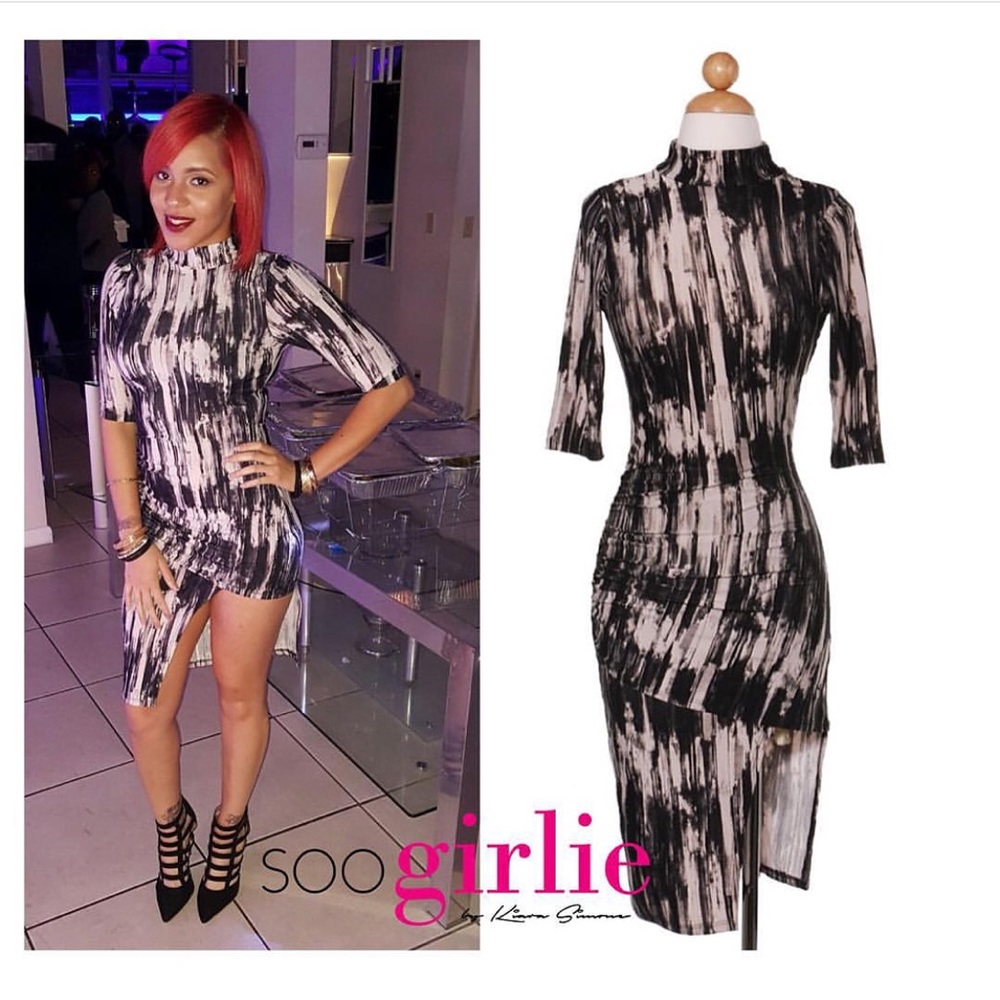 Soo Girlie Asymmetrical dress